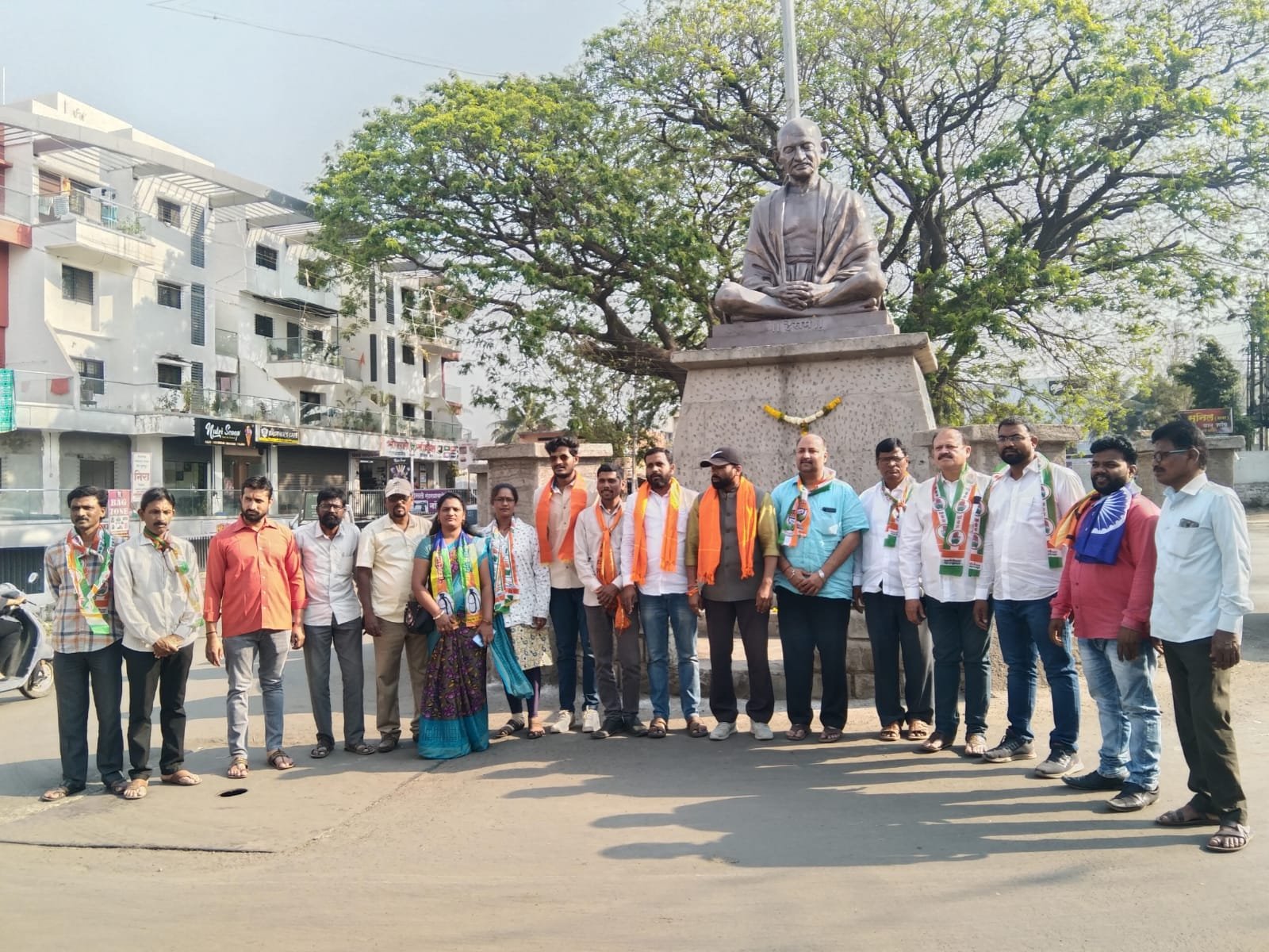 कसबा (पुणे ) येथील विजयोत्सव फलटण येथे साजरा 