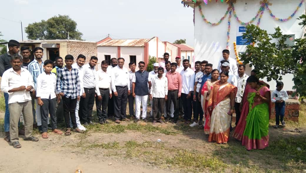 सोनगाव येथे विरबॅक ऍनिमलच्या वतीने शुद्ध पिण्याच्या पाण्याचा फिल्टर 