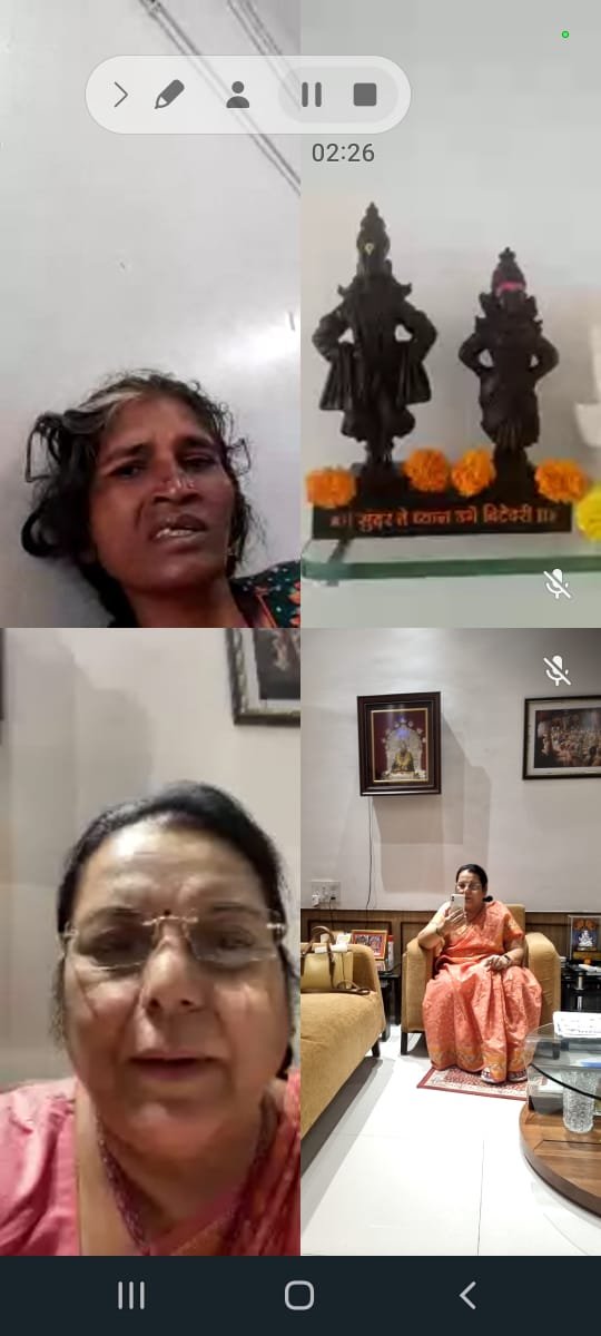 पंढरपूर वारीतील अपघातग्रस्त वारकऱ्यांना  उपसभापती डॉ.नीलम गोऱ्हे यांची आर्थिक मदत