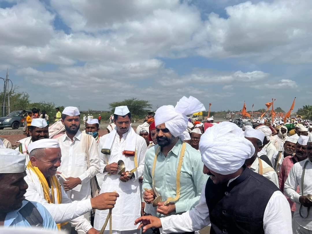 संतश्रेष्ठ श्री ज्ञानेश्वर महाराजांच्या पालखीला सातारा प्रशासनाने दिला निरोप