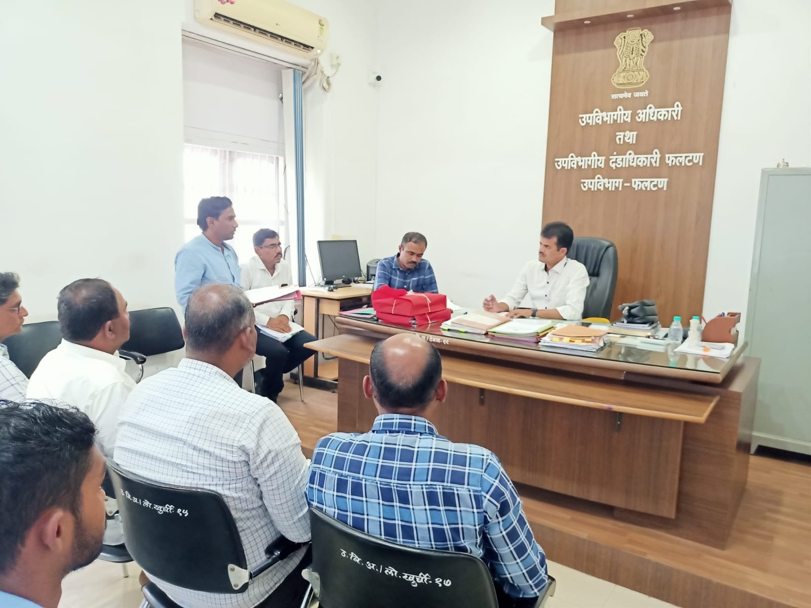 लंपी बाबत प्रांताधिकारी सचिन ढोले ऍक्शन मोडवर : पशूवैद्यक अधिकार्‍यांची बैठक  