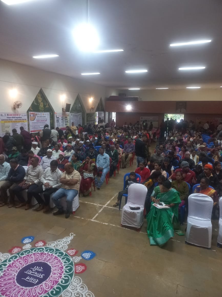 महाबळेश्वर येथे शासन आपल्या दारी अभियानात  1 हजार 320  लाभार्थ्यांना दिले लाभ