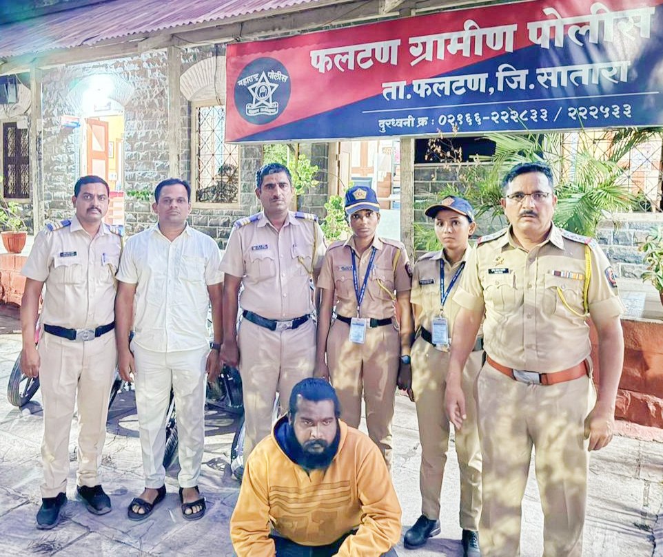 तडीपार गुंड मोन्या निंभोरे याला पाठलाग करून अटक