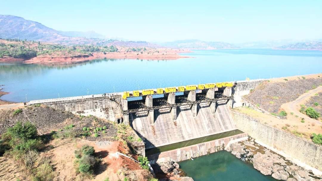 जिल्ह्यातील धरण क्षेत्रातील पाऊस व पाणीसाठा