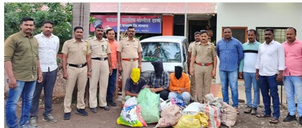 डी. पी. चोरणारी टोळीचा जेरबंद : पोलिसांची कामगिरी 