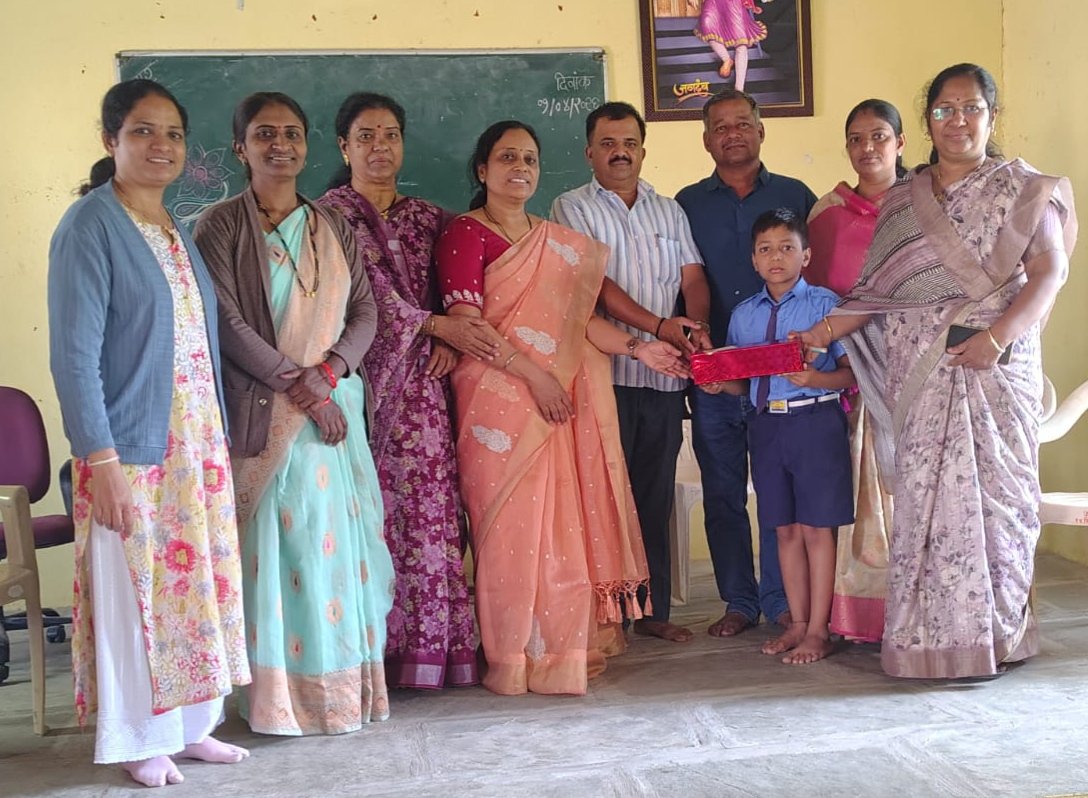 जिंती येथील चिमुकला राघव रणवरे मंथन स्पर्धा परीक्षेत महाराष्ट्रात दुसरा