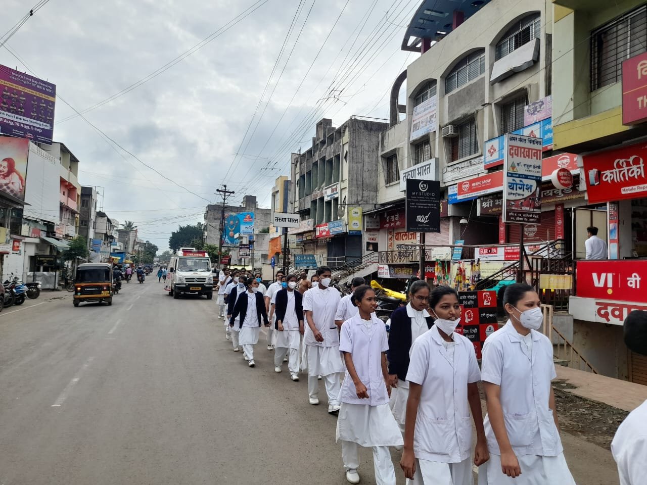 जागतिक हिपॅटायटीस (काविळ) दिनानिमित्त प्रभात फेरीचे आयोजन