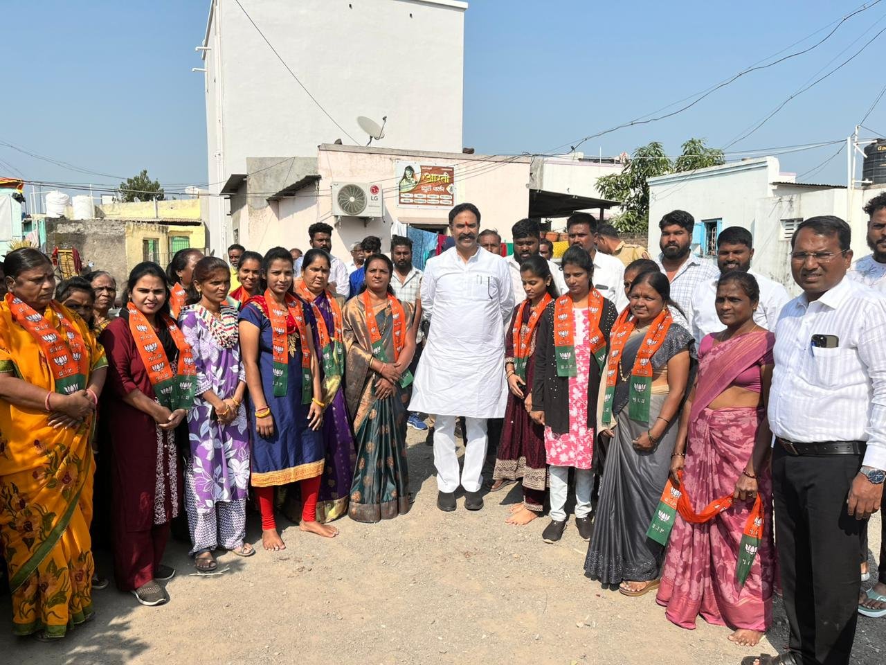 वंचितच्या सौ.सपनाताई भोसले यांचा भाजपा मध्ये प्रवेश 