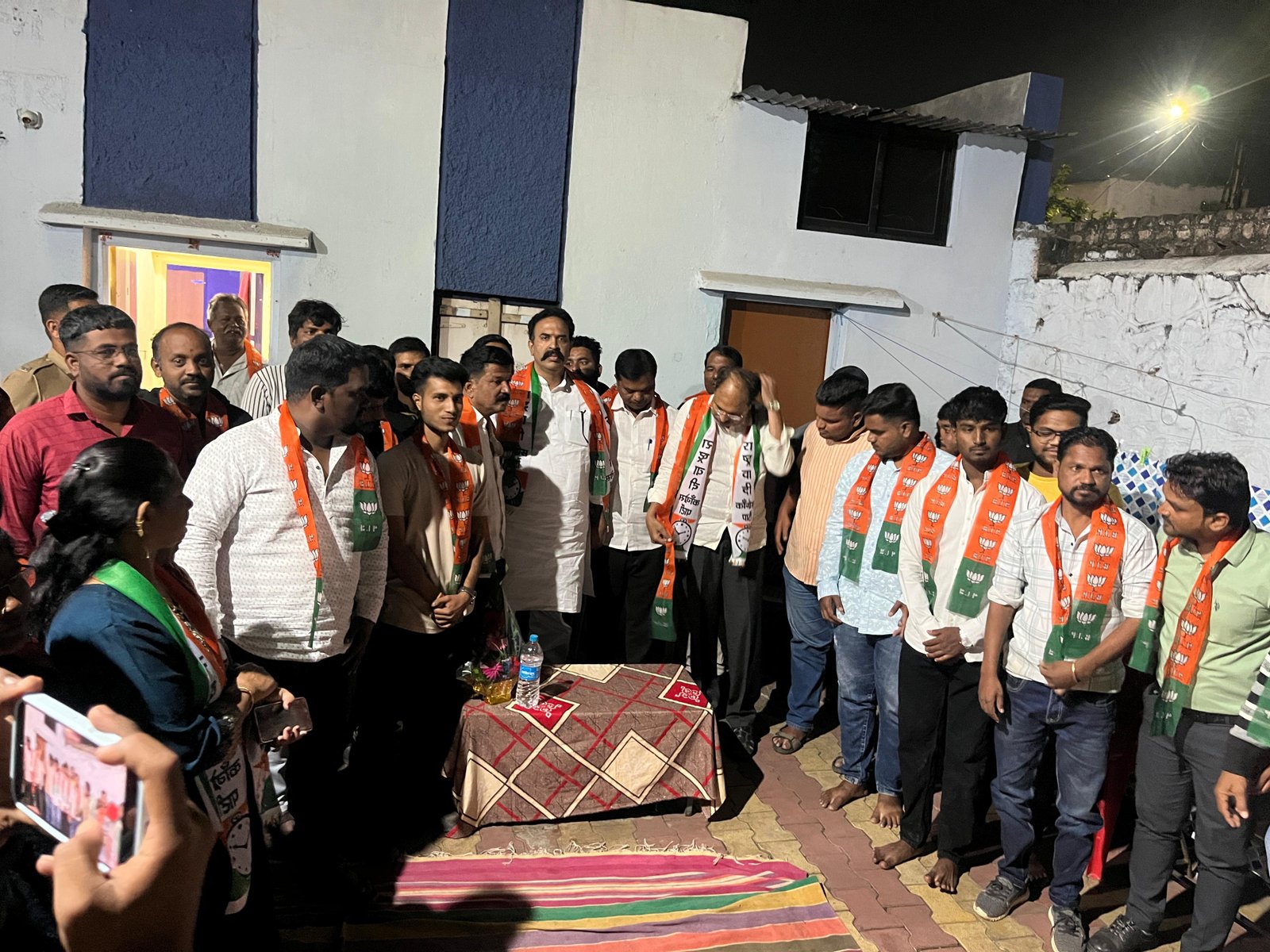 भाजपा मध्ये इन्कमिंग सुरूच : मंगळवार पेठेतील कार्यकर्त्यांचा प्रवेश