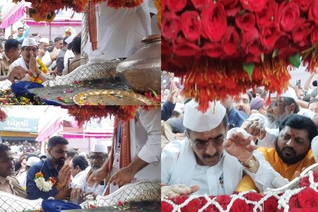 माऊली माऊलीच्या गजरात पालखी सोहळ्याचे सातारा जिल्ह्यात आगमन