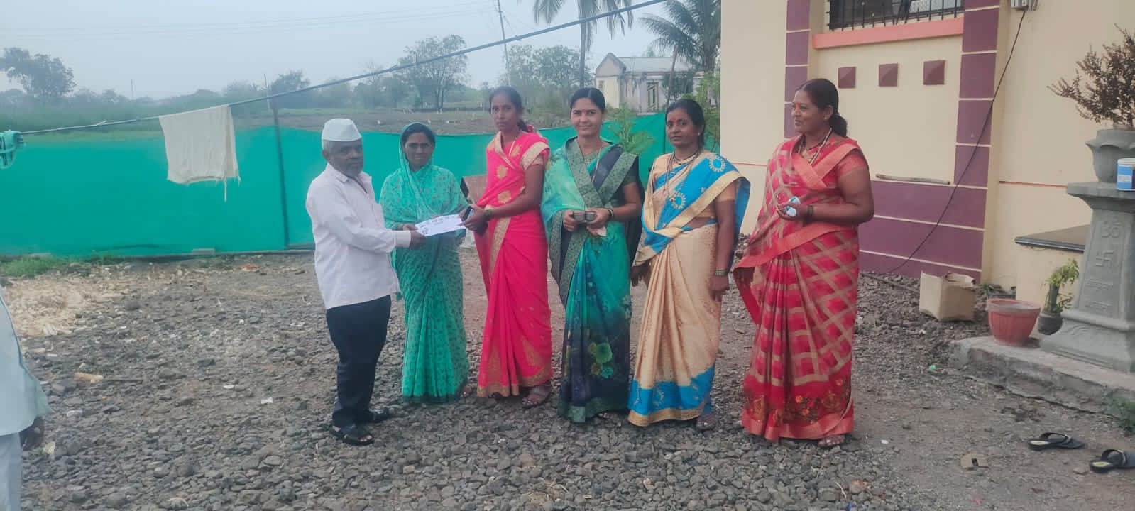 भाजपा प्रणित मरी माता ग्रामविकास पॅनेल ची प्रचारात आघाडी : मतदारांच्या प्रत्यक्ष भेटीगाठींवर भर