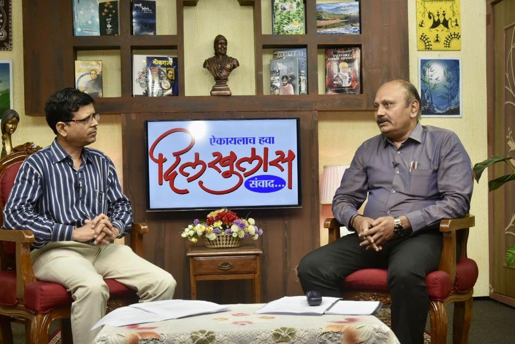 ‘दिलखुलास’ कार्यक्रमात आपत्ती व्यवस्थापन  संचालक संजय धारूरकर यांची मुलाखत