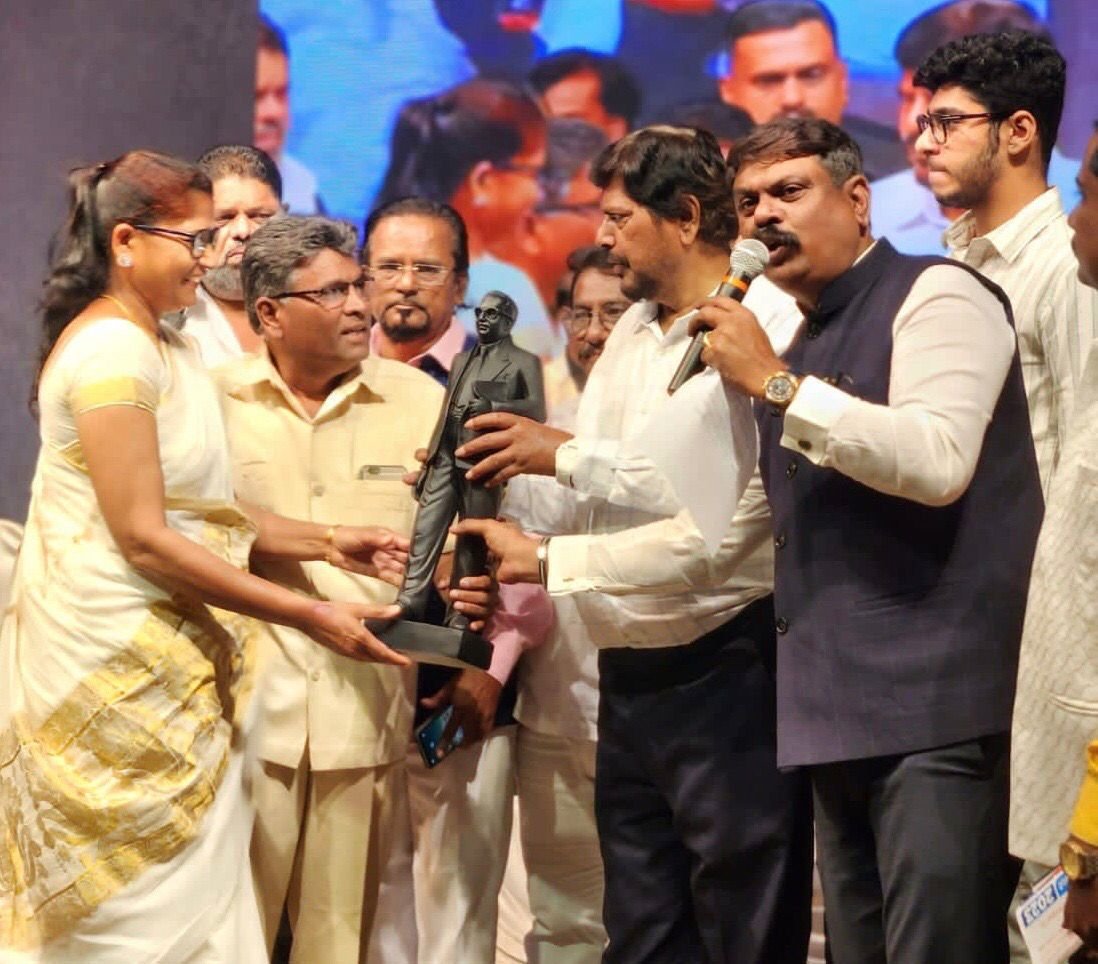 समाजासाठी पॅंथर चळवळी पासून कार्य करणाऱ्या प्रत्येकाचा जीवन गौरवाने सन्मान झाला पाहिजे - मंत्री ना. रामदास आठवले