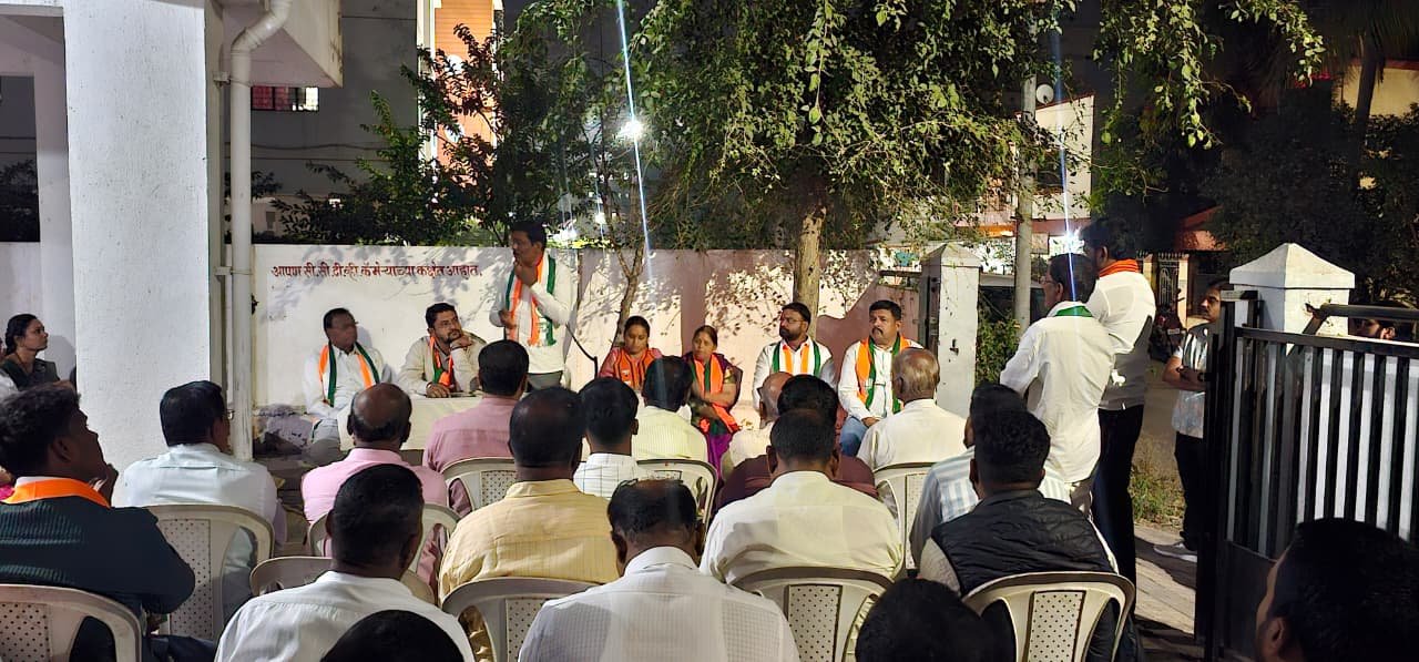 प्रभाग 13 ब मधील सौ. रुपाली अमोल सस्ते यांच्या प्रचारार्थ आमदार सचिन पाटील यांची कोपरा सभा संपन्न 