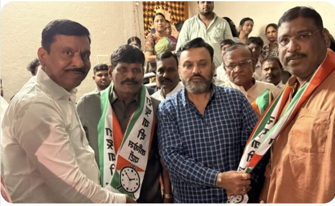 ज्येष्ठ नेते सोमाशेठ जाधव राष्ट्रवादीमध्ये दाखल : राजे गटाला पुन्हा एकदा जोर का झटका 